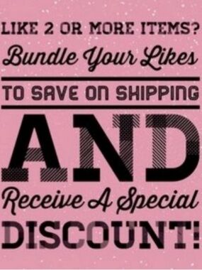 Bundle Your Likes Promotional Graphic - Pink and Black